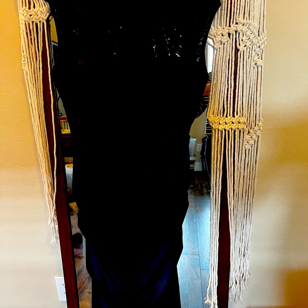 Black formal dress